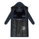 Marikoo Yaskaa Damen Herbst Winter Parka Jacke Navy Größe L - Gr. 40
