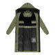 Marikoo Yaskaa Damen Herbst Winter Parka Jacke Olive Leaf Größe M - Gr. 38