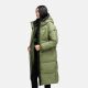Marikoo Yaskaa Damen Herbst Winter Parka Jacke Olive Leaf Größe L - Gr. 40