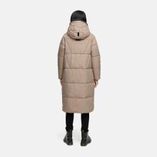 Marikoo Yaskaa Damen Herbst Winter Parka Jacke Taupe Grey Größe XL - Gr. 42