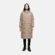 Marikoo Yaskaa Damen Herbst Winter Parka Jacke Taupe Grey Größe XXL - Gr. 44
