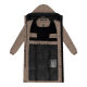 Marikoo Yaskaa Damen Herbst Winter Parka Jacke Taupe Grey Größe XXXL - Gr. 46