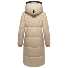 Marikoo Yaskaa Damen Herbst Winter Parka Jacke Beige Größe S - Gr. 36