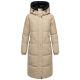 Marikoo Yaskaa Damen Herbst Winter Parka Jacke Beige Größe L - Gr. 40