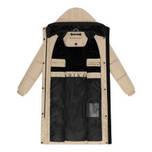 Marikoo Yaskaa Damen Herbst Winter Parka Jacke Beige Größe XL - Gr. 42