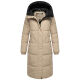 Marikoo Yaskaa Damen Herbst Winter Parka Jacke Beige Größe XXL - Gr. 44