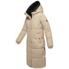 Marikoo Yaskaa Damen Herbst Winter Parka Jacke Beige Größe XXXL - Gr. 46