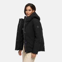 Marikoo Yeminaa Damen Herbst Winter Jacke Schwarz Größe L - Gr. 40