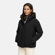 Marikoo Yeminaa Damen Herbst Winter Jacke Schwarz Größe XXL - Gr. 44
