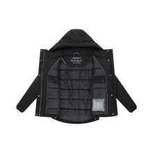 Marikoo Yeminaa Damen Herbst Winter Jacke Schwarz Größe XXL - Gr. 44