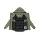 Marikoo Yeminaa Damen Herbst Winter Jacke Olive Leaf Größe XXL - Gr. 44
