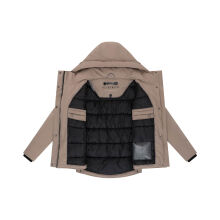 Marikoo Yeminaa Damen Herbst Winter Jacke Taupe Grey Größe XS - Gr. 34