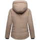 Marikoo Yeminaa Damen Herbst Winter Jacke Taupe Grey Größe XS - Gr. 34