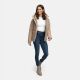 Marikoo Yeminaa Damen Herbst Winter Jacke Taupe Grey Größe S - Gr. 36