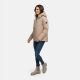 Marikoo Yeminaa Damen Herbst Winter Jacke Taupe Grey Größe M - Gr. 38