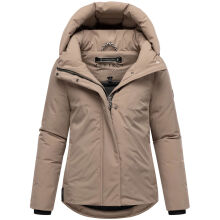 Marikoo Yeminaa Damen Herbst Winter Jacke Taupe Grey Größe L - Gr. 40