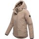 Marikoo Yeminaa Damen Herbst Winter Jacke Taupe Grey Größe XL - Gr. 42