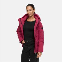 Marikoo Yeminaa Damen Herbst Winter Jacke Berry Wine Größe XL - Gr. 42