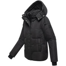 Navahoo Zauberlicht Damen Herbst Winter kurz Steppjacke Schwarz Größe S - Gr. 36