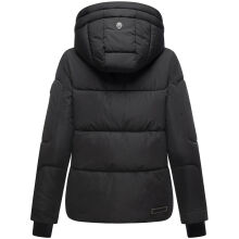 Navahoo Zauberlicht Damen Herbst Winter kurz Steppjacke Schwarz Größe S - Gr. 36