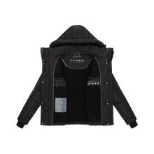 Navahoo Zauberlicht Damen Herbst Winter kurz Steppjacke Schwarz Größe S - Gr. 36