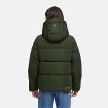 Navahoo Zauberlicht Damen Herbst Winter kurz Steppjacke Dark Olive Größe S - Gr. 36