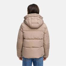 Navahoo Zauberlicht Damen Herbst Winter kurz Steppjacke Taupe Grey Größe S - Gr. 36
