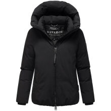 Navahoo Blütenlicht Damen Herbst Winter Jacke  Schwarz Größe XS - Gr.34
