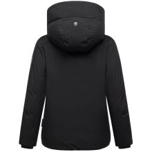 Navahoo Blütenlicht Damen Herbst Winter Jacke  Schwarz Größe XS - Gr.34