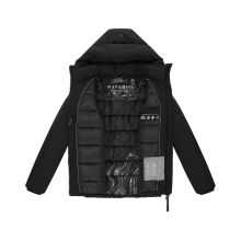 Navahoo Blütenlicht Damen Herbst Winter Jacke  Schwarz Größe XS - Gr.34