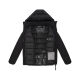 Navahoo Blütenlicht Damen Herbst Winter Jacke  Schwarz Größe XS - Gr.34