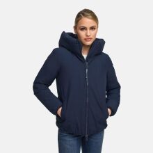 Navahoo Blütenlicht Damen Herbst Winter Jacke  Navy Größe XS - Gr.34