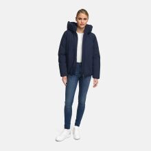Navahoo Blütenlicht Damen Herbst Winter Jacke  Navy Größe XS - Gr.34