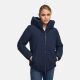 Navahoo Blütenlicht Damen Herbst Winter Jacke  Navy Größe XS - Gr.34