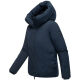 Navahoo Blütenlicht Damen Herbst Winter Jacke  Navy Größe XS - Gr.34