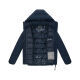 Navahoo Blütenlicht Damen Herbst Winter Jacke  Navy Größe XS - Gr.34