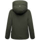 Navahoo Blütenlicht Damen Herbst Winter Jacke  DarkOlive Größe XS - Gr.34
