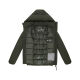 Navahoo Blütenlicht Damen Herbst Winter Jacke  DarkOlive Größe XS - Gr.34