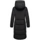 Marikoo Chumanii Damen Herbst Winter Steppmantel Parka lang Schwarz Größe L - Gr.40