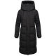 Marikoo Chumanii Damen Herbst Winter Steppmantel Parka lang Schwarz Größe XXL - Gr.44