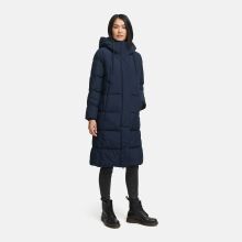 Marikoo Chumanii Damen Herbst Winter Steppmantel Parka lang Navy Größe L - Gr.40