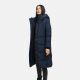 Marikoo Chumanii Damen Herbst Winter Steppmantel Parka lang Navy Größe L - Gr.40