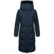 Marikoo Chumanii Damen Herbst Winter Steppmantel Parka lang Navy Größe L - Gr.40