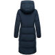 Marikoo Chumanii Damen Herbst Winter Steppmantel Parka lang Navy Größe L - Gr.40