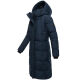 Marikoo Chumanii Damen Herbst Winter Steppmantel Parka lang Navy Größe XL - Gr.42
