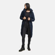 Marikoo Chumanii Damen Herbst Winter Steppmantel Parka lang Navy Größe XXL - Gr.44