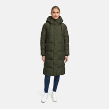 Marikoo Chumanii Damen Herbst Winter Steppmantel Parka lang DarkOlive Größe XXXXXL - Gr.50