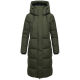Marikoo Chumanii Damen Herbst Winter Steppmantel Parka lang DarkOlive Größe XXXXXXL - Gr.52