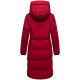 Marikoo Chumanii Damen Herbst Winter Steppmantel Parka lang DeepRed Größe XS - Gr.34