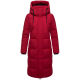 Marikoo Chumanii Damen Herbst Winter Steppmantel Parka lang DeepRed Größe M - Gr.38